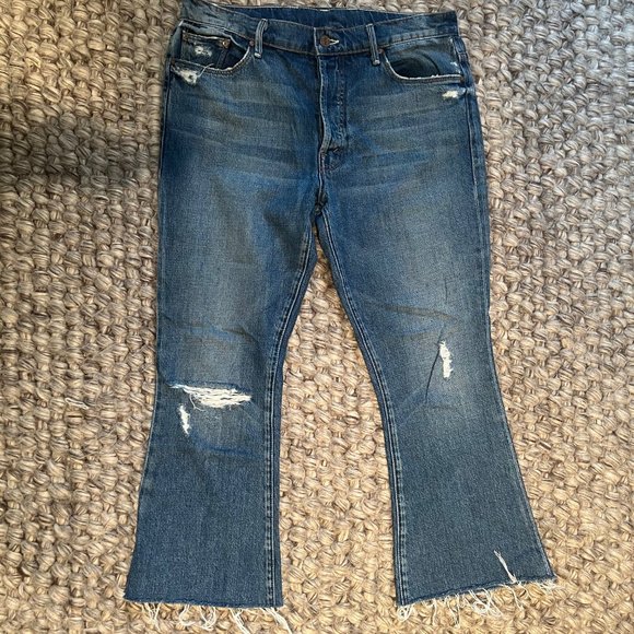 Mother The Nomad Crop Fray-Twice as Nice - size 28 - Picture 2 of 6